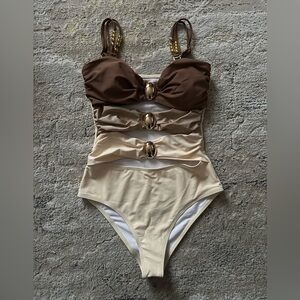 One-Piece Bathing Suit - New